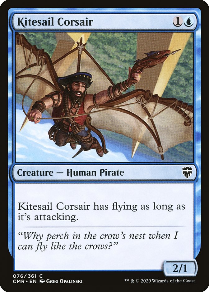 Kitesail Corsair [Commander Legends] MTG Single Magic: The Gathering | Red Claw Gaming