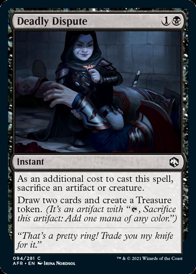 Deadly Dispute [Dungeons & Dragons: Adventures in the Forgotten Realms] MTG Single Magic: The Gathering | Red Claw Gaming