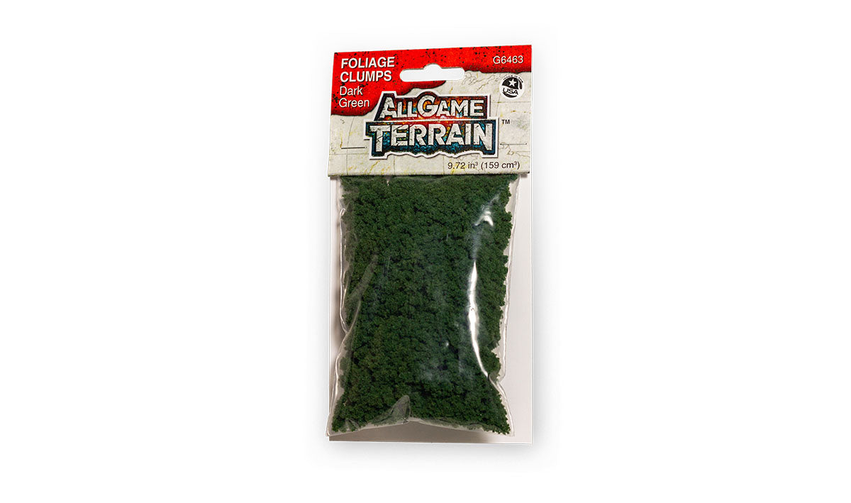 Dark Green Foliage Clumps All Game Terrain Red Claw Gaming    | Red Claw Gaming