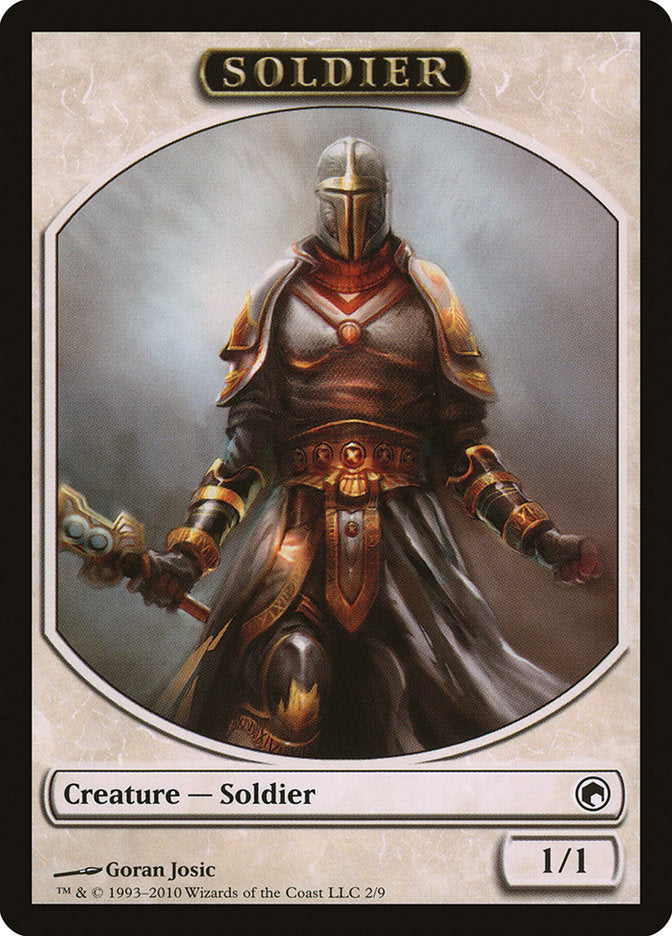 Soldier Token [Scars of Mirrodin Tokens] MTG Single Magic: The Gathering | Red Claw Gaming
