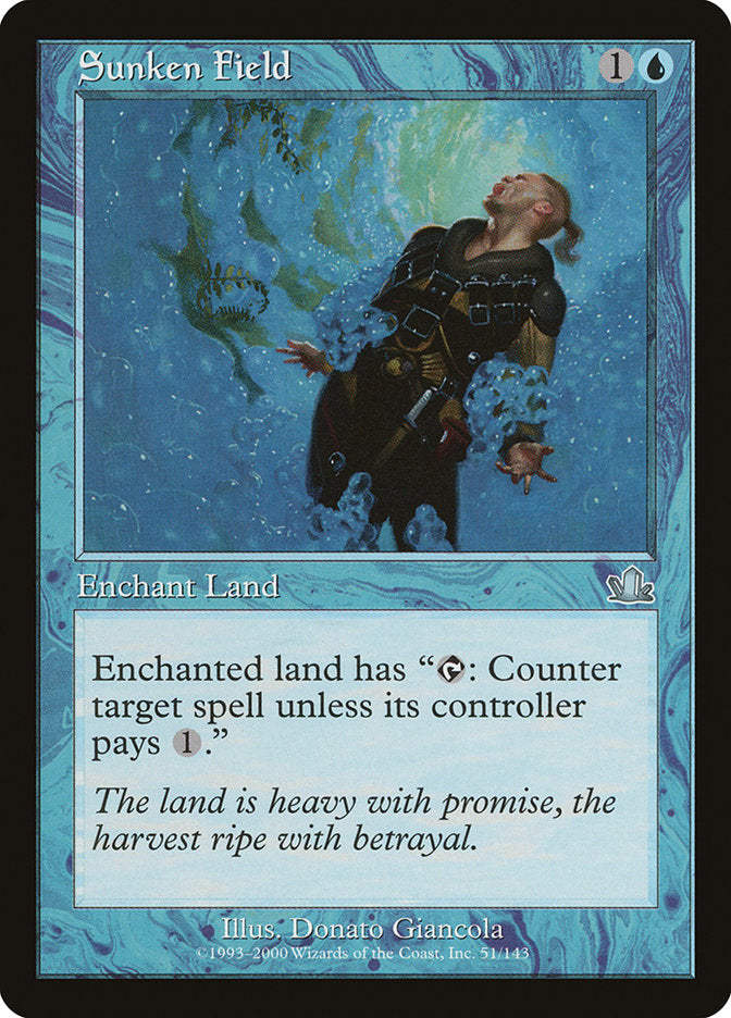 Sunken Field [Prophecy] MTG Single Magic: The Gathering | Red Claw Gaming