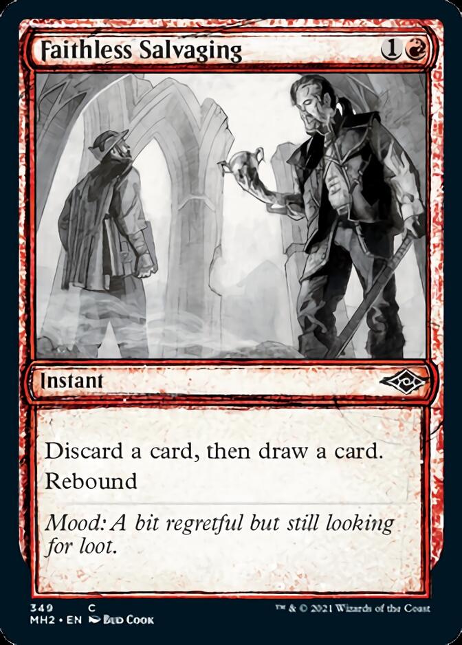 Faithless Salvaging (Sketch) [Modern Horizons 2] MTG Single Magic: The Gathering | Red Claw Gaming