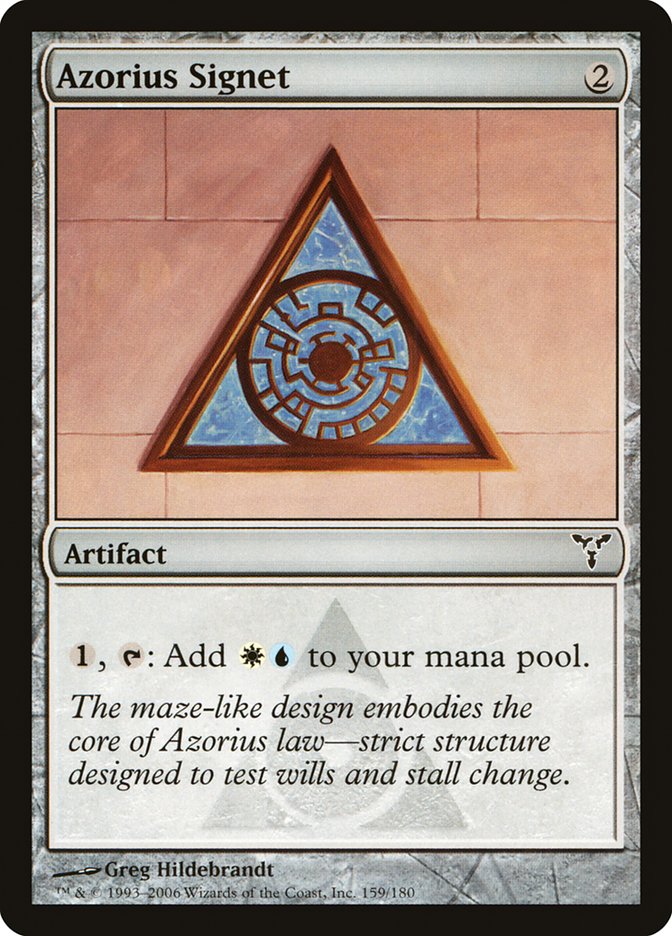 Azorius Signet [Dissension] MTG Single Magic: The Gathering | Red Claw Gaming