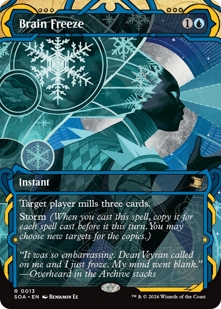 Brain Freeze [Secrets of Strixhaven: Mystical Archive] MTG Single Magic: The Gathering | Red Claw Gaming