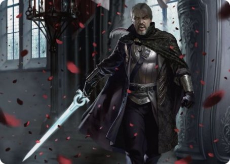 Odric, Blood-Cursed Art Card [Innistrad: Crimson Vow Art Series] MTG Single Magic: The Gathering | Red Claw Gaming