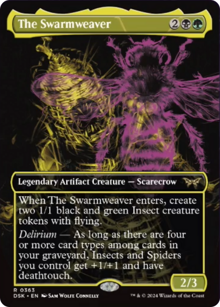 The Swarmweaver (Showcase) [Duskmourn: House of Horror] MTG Single Magic: The Gathering | Red Claw Gaming