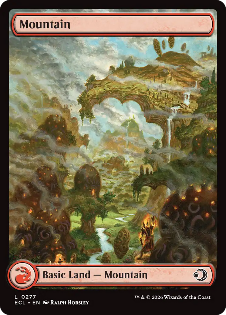 Mountain (0277) [Lorwyn Eclipsed] MTG Single Magic: The Gathering | Red Claw Gaming