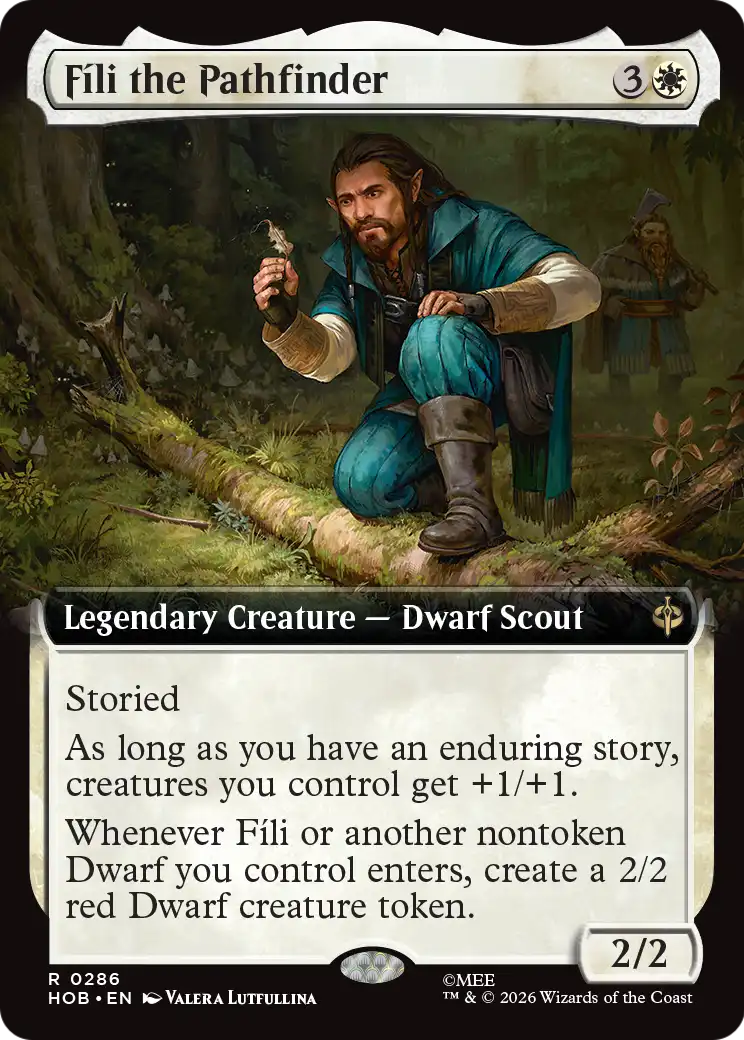 Fili the Pathfinder (Extended Art) [The Hobbit] | Red Claw Gaming