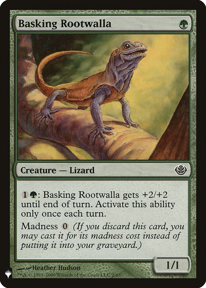 Basking Rootwalla [Mystery Booster] MTG Single Magic: The Gathering | Red Claw Gaming