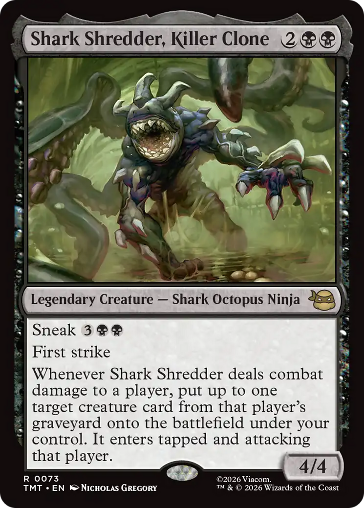 Shark Shredder, Killer Clone [Teenage Mutant Ninja Turtles] MTG Single Magic: The Gathering | Red Claw Gaming