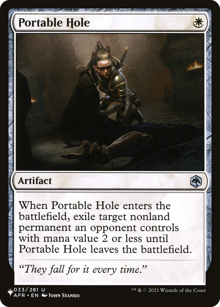 Portable Hole [The List] MTG Single Magic: The Gathering | Red Claw Gaming