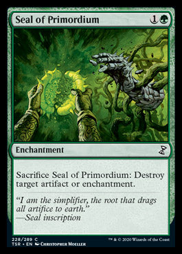 Seal of Primordium [Time Spiral Remastered] MTG Single Magic: The Gathering | Red Claw Gaming