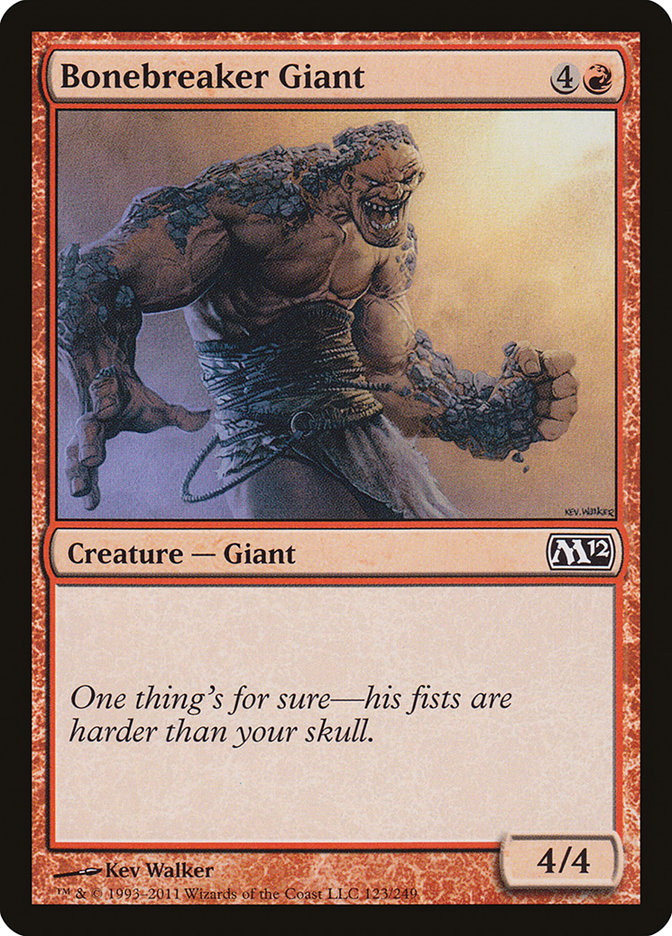 Bonebreaker Giant [Magic 2012] MTG Single Magic: The Gathering | Red Claw Gaming