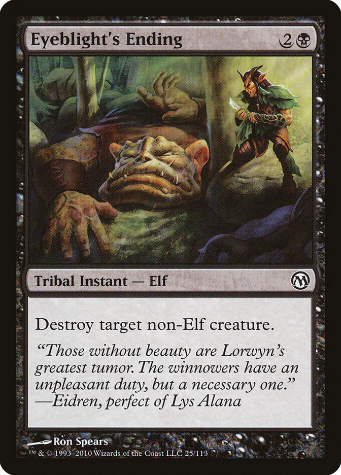 Eyeblight's Ending [Duels of the Planeswalkers] MTG Single Magic: The Gathering | Red Claw Gaming