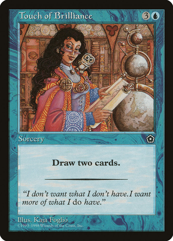 Touch of Brilliance [Portal Second Age] MTG Single Magic: The Gathering | Red Claw Gaming