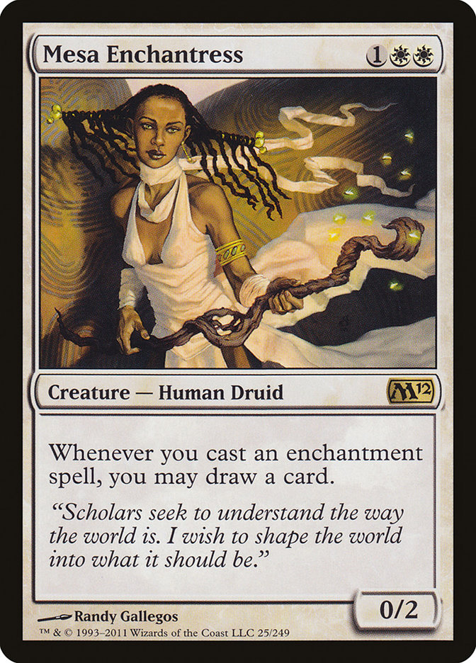 Mesa Enchantress [Magic 2012] MTG Single Magic: The Gathering | Red Claw Gaming