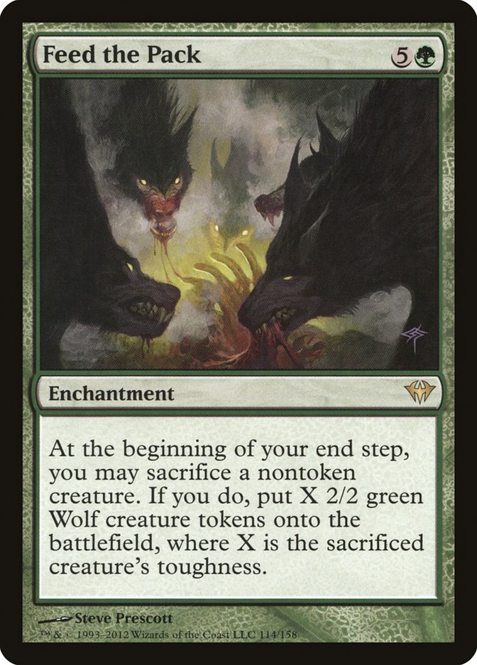 Feed the Pack [Dark Ascension] MTG Single Magic: The Gathering | Red Claw Gaming