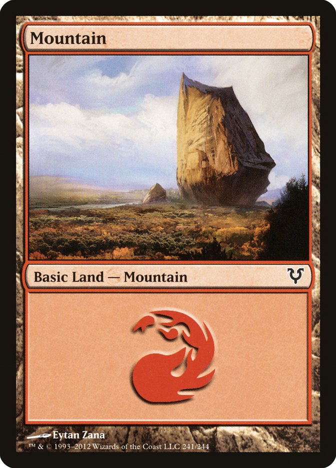 Mountain (241) [Avacyn Restored] MTG Single Magic: The Gathering | Red Claw Gaming