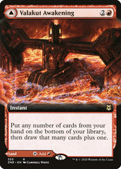 Valakut Awakening // Valakut Stoneforge (Extended Art) [Zendikar Rising] MTG Single Magic: The Gathering | Red Claw Gaming
