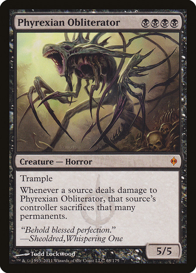 Phyrexian Obliterator [New Phyrexia] MTG Single Magic: The Gathering | Red Claw Gaming