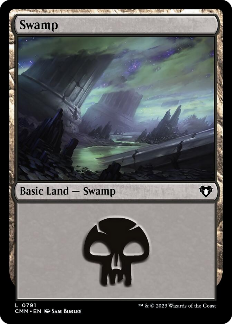 Swamp (791) [Commander Masters] MTG Single Magic: The Gathering | Red Claw Gaming