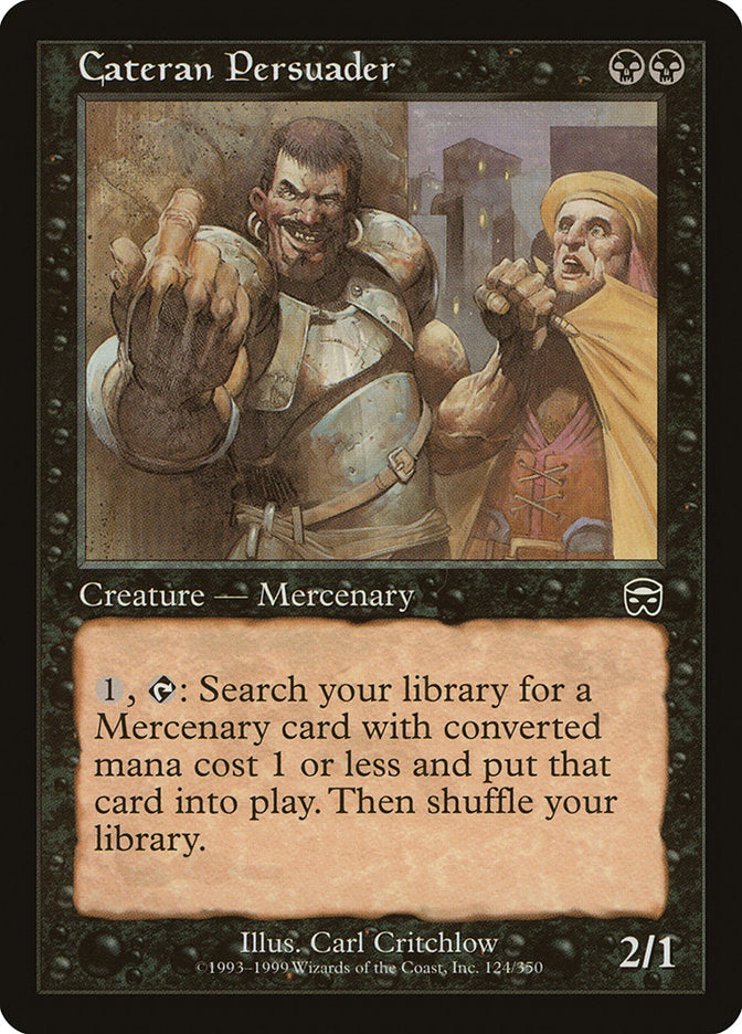 Cateran Persuader [Mercadian Masques] MTG Single Magic: The Gathering | Red Claw Gaming