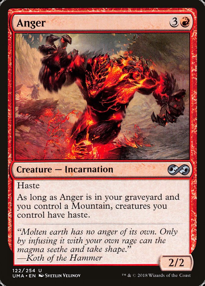 Anger [Ultimate Masters] MTG Single Magic: The Gathering | Red Claw Gaming