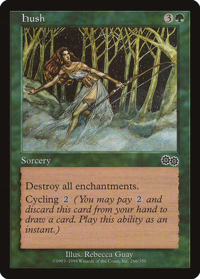 Hush [Urza's Saga] MTG Single Magic: The Gathering | Red Claw Gaming