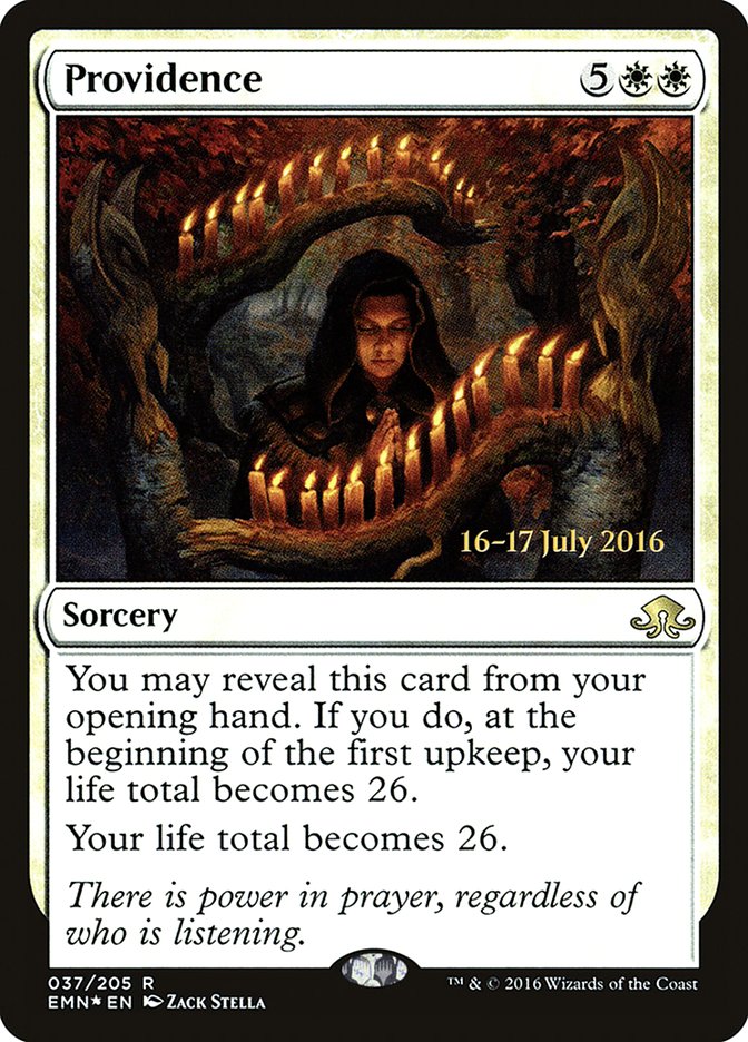 Providence [Eldritch Moon Prerelease Promos] MTG Single Magic: The Gathering | Red Claw Gaming