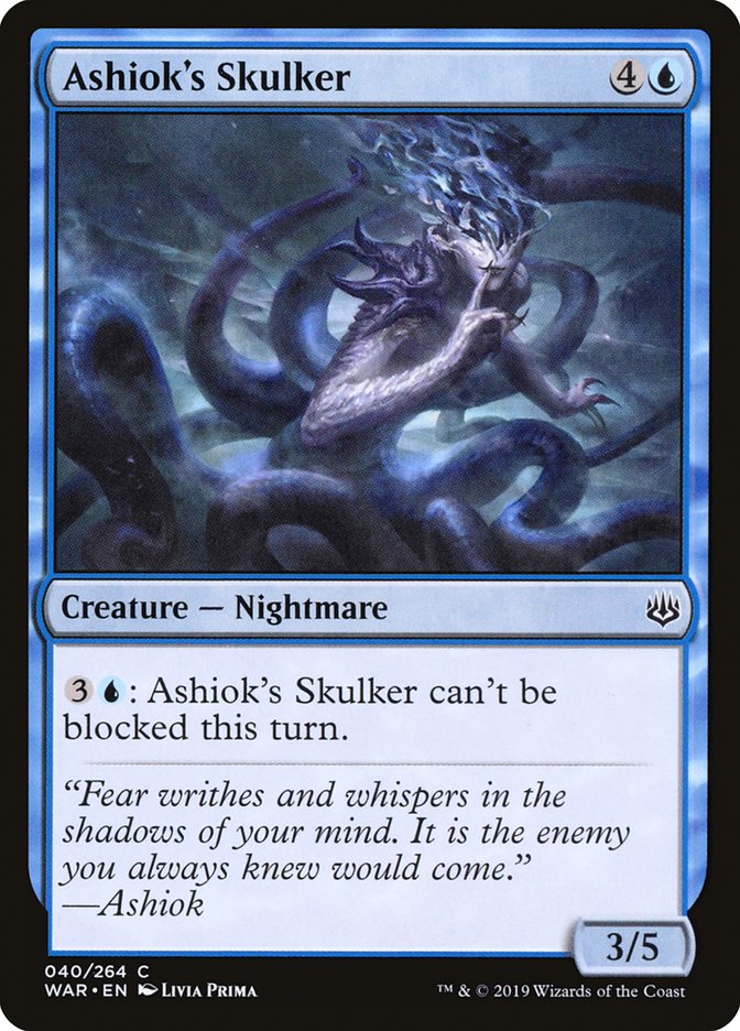 Ashiok's Skulker [War of the Spark] MTG Single Magic: The Gathering | Red Claw Gaming