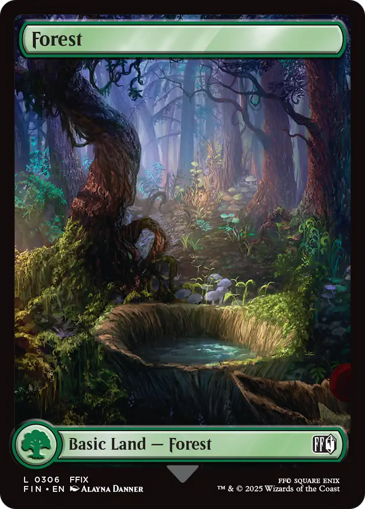 Forest (0306) [FINAL FANTASY] MTG Single Magic: The Gathering | Red Claw Gaming
