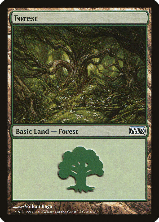 Forest (246) [Magic 2013] MTG Single Magic: The Gathering | Red Claw Gaming