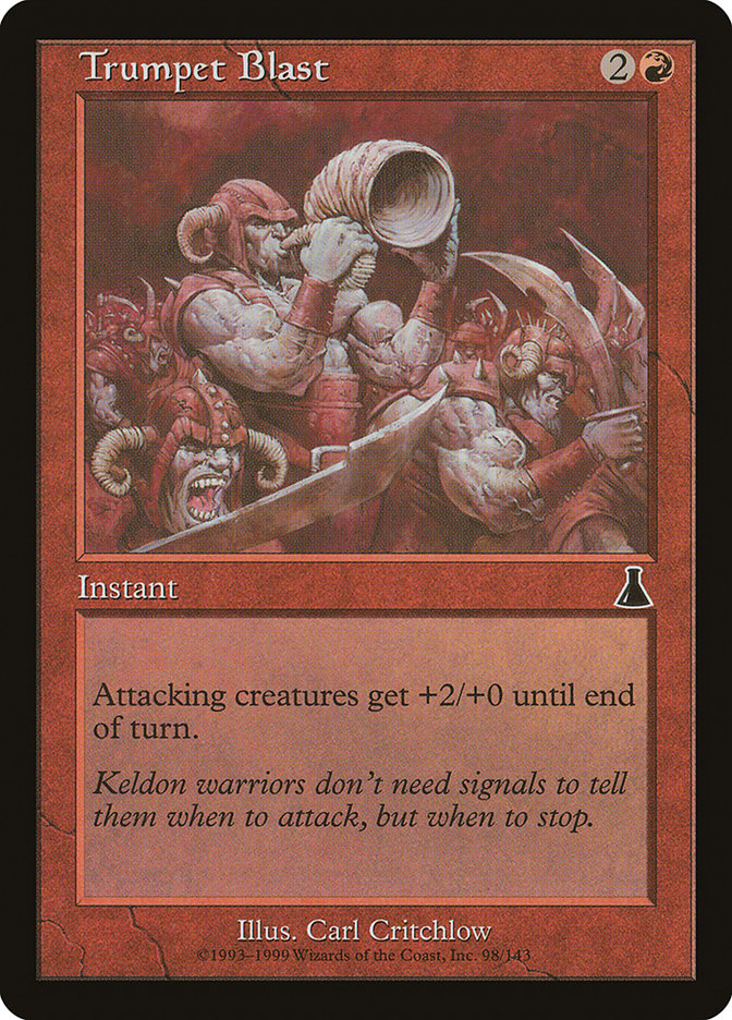 Trumpet Blast [Urza's Destiny] MTG Single Magic: The Gathering | Red Claw Gaming