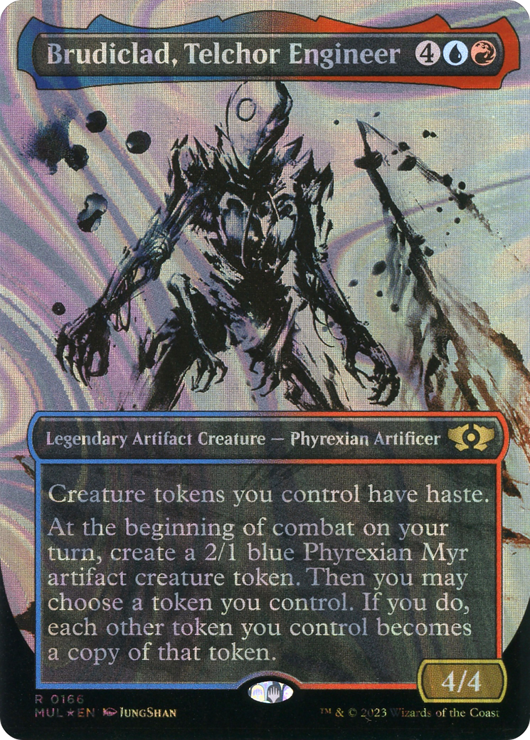 Brudiclad, Telchor Engineer (Halo Foil) [Multiverse Legends] MTG Single Magic: The Gathering | Red Claw Gaming