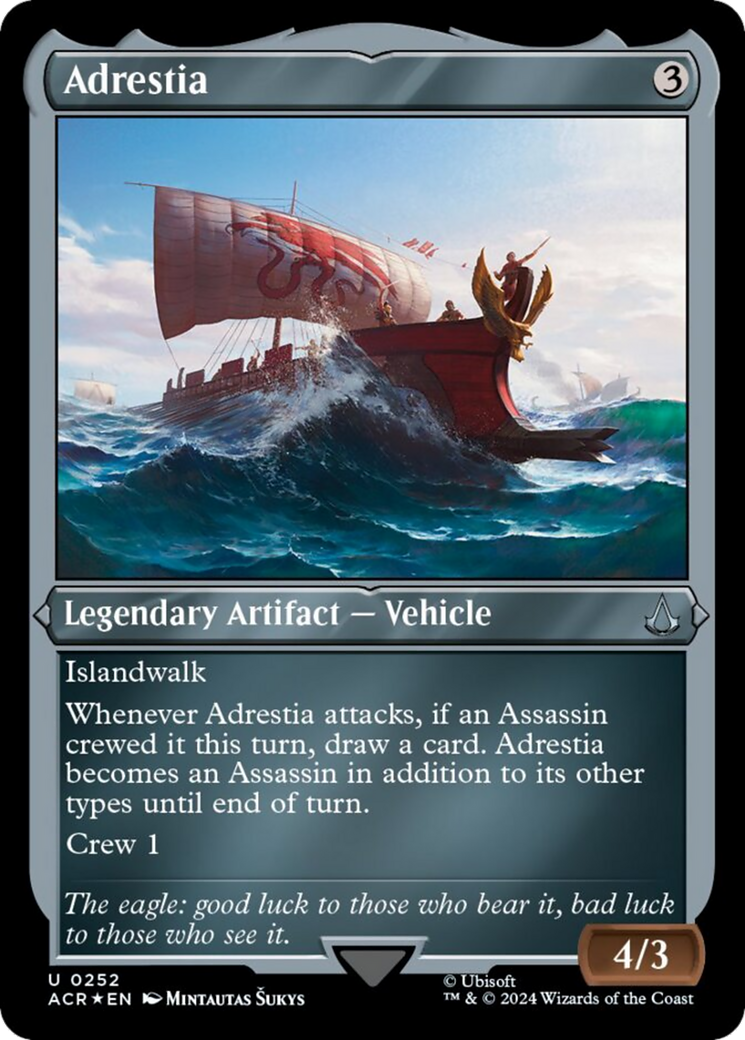 Adrestia (Foil Etched) [Assassin's Creed] MTG Single Magic: The Gathering | Red Claw Gaming