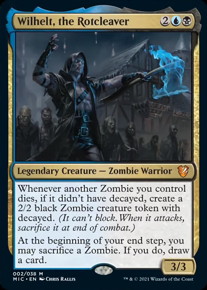 Wilhelt, the Rotcleaver [Innistrad: Midnight Hunt Commander] MTG Single Magic: The Gathering | Red Claw Gaming