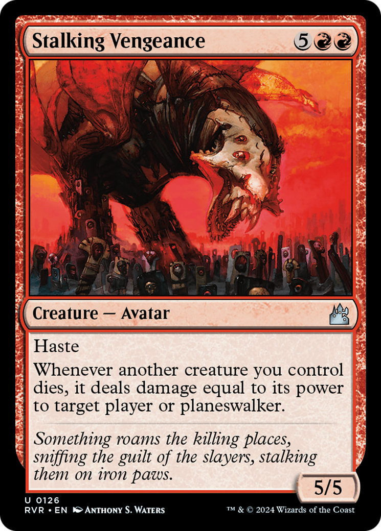 Stalking Vengeance [Ravnica Remastered] MTG Single Magic: The Gathering | Red Claw Gaming