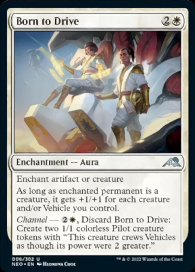 Born to Drive [Kamigawa: Neon Dynasty] MTG Single Magic: The Gathering    | Red Claw Gaming