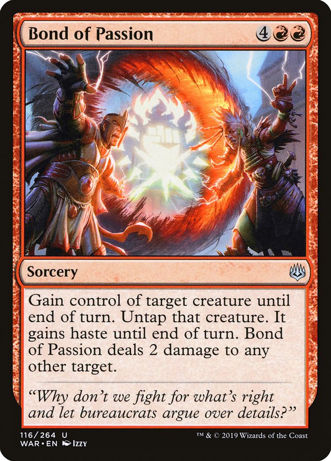 Bond of Passion [War of the Spark] MTG Single Magic: The Gathering | Red Claw Gaming