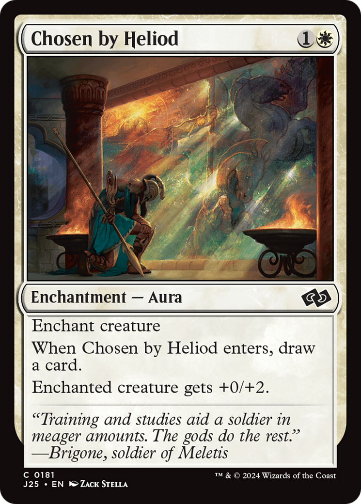 Chosen by Heliod [Foundations Jumpstart] MTG Single Magic: The Gathering | Red Claw Gaming
