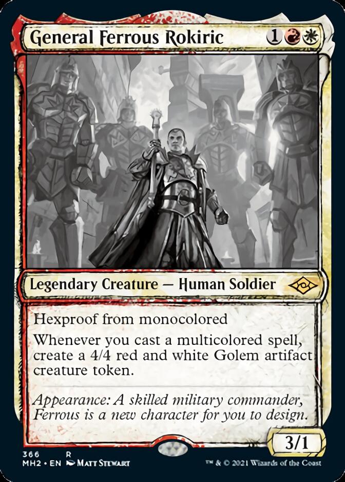 General Ferrous Rokiric (Sketch) [Modern Horizons 2] MTG Single Magic: The Gathering    | Red Claw Gaming