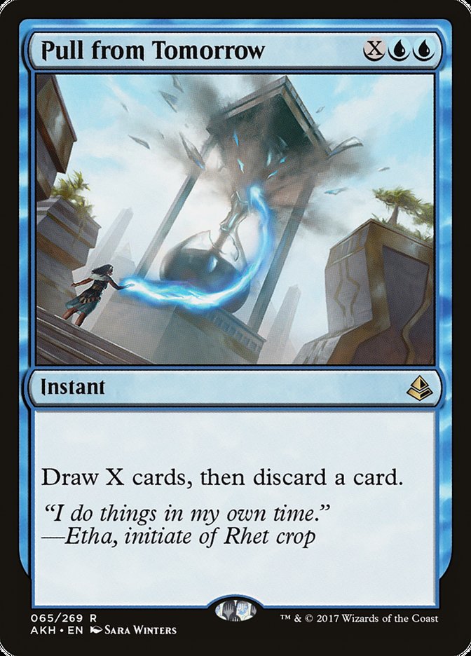 Pull from Tomorrow [Amonkhet] MTG Single Magic: The Gathering | Red Claw Gaming