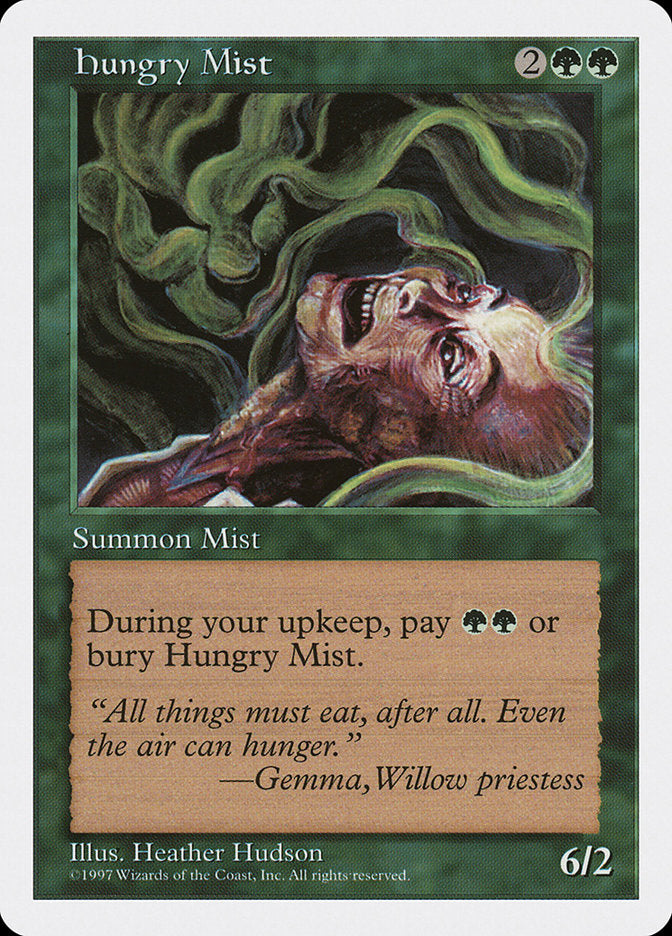 Hungry Mist [Fifth Edition] MTG Single Magic: The Gathering | Red Claw Gaming