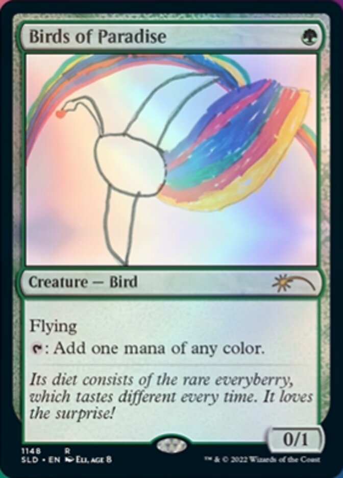 Birds of Paradise (1148) [Secret Lair Drop Series] MTG Single Magic: The Gathering | Red Claw Gaming