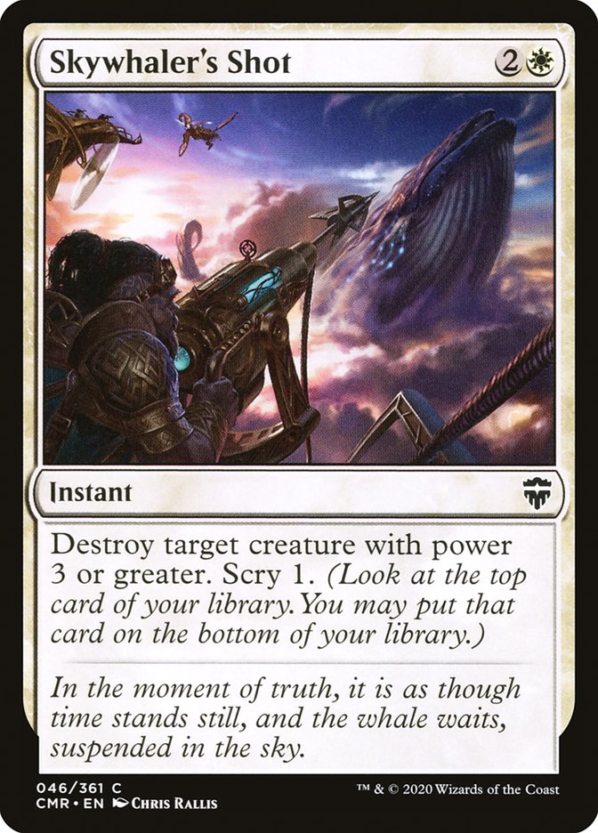 Skywhaler's Shot [Commander Legends] MTG Single Magic: The Gathering | Red Claw Gaming