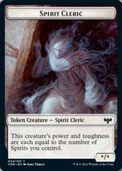 Insect // Spirit Cleric Double-Sided Token [Innistrad: Crimson Vow Tokens] MTG Single Magic: The Gathering | Red Claw Gaming