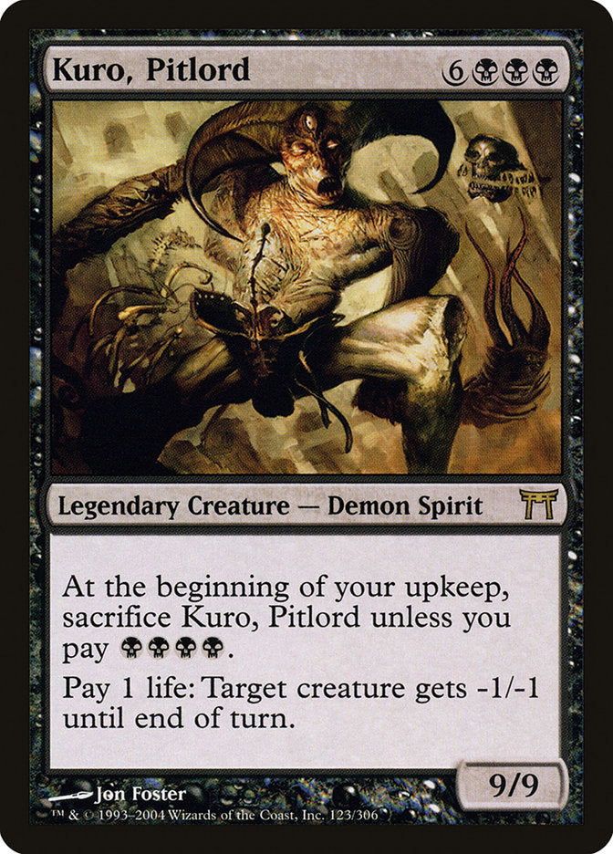 Kuro, Pitlord [Champions of Kamigawa] MTG Single Magic: The Gathering | Red Claw Gaming
