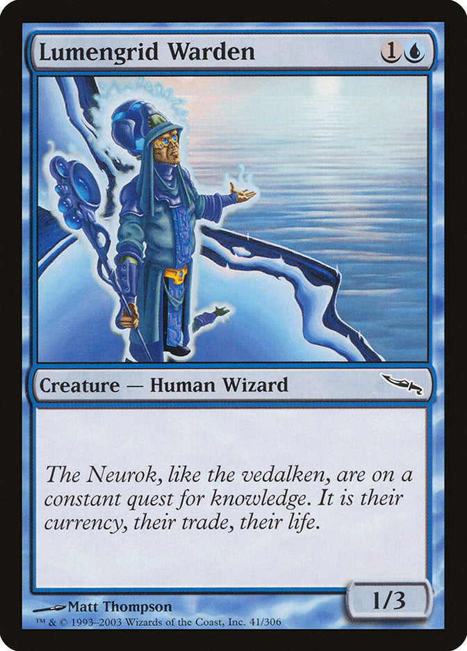 Lumengrid Warden [Mirrodin] MTG Single Magic: The Gathering | Red Claw Gaming