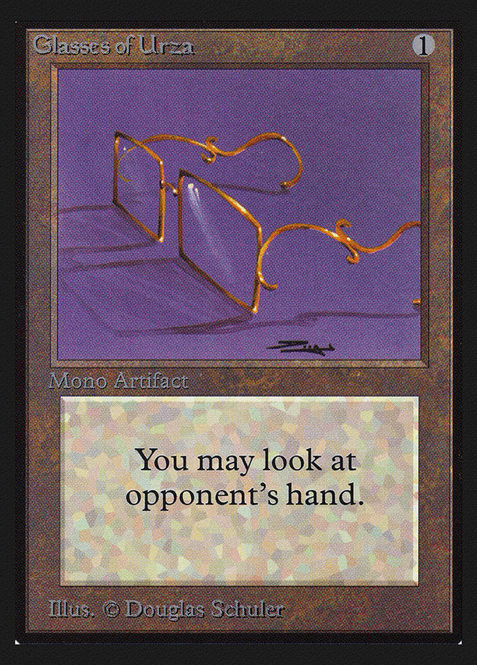 Glasses of Urza [International Collectors' Edition] MTG Single Magic: The Gathering | Red Claw Gaming