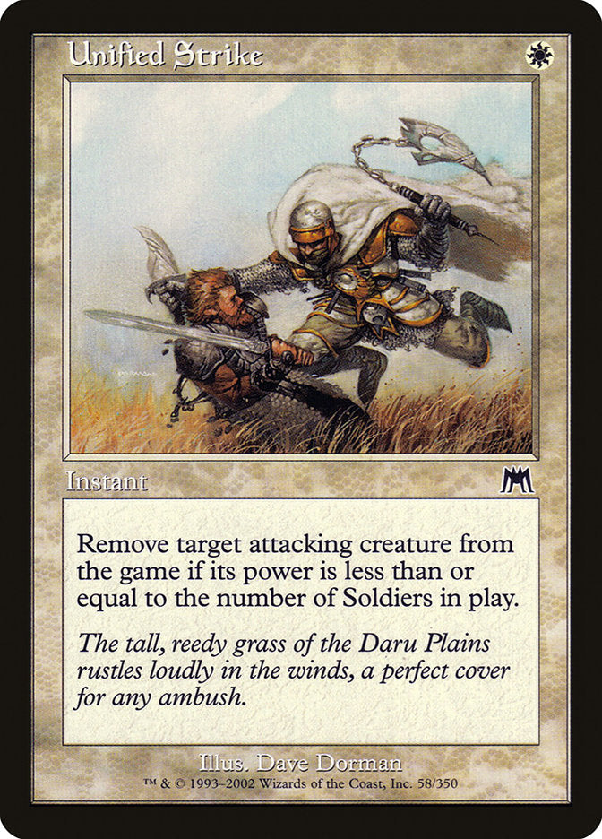 Unified Strike [Onslaught] MTG Single Magic: The Gathering | Red Claw Gaming